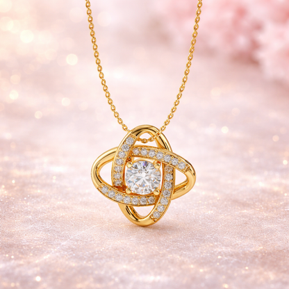 To My Beautiful Mum – Love Knot Necklace Gift | Meaningful Gift for Mum | Cherished Moments