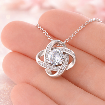 To My Beautiful Mum – Love Knot Necklace Gift | Meaningful Gift for Mum | Cherished Moments
