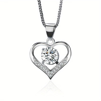 Romantic heart necklace for wife